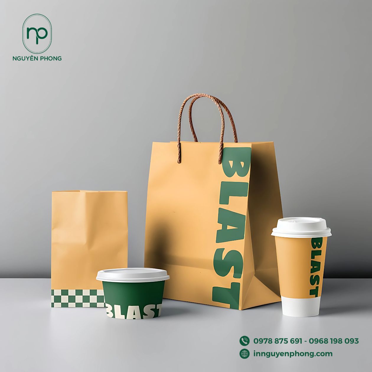 Mẫu túi giấy kraft tại Tp. HCM